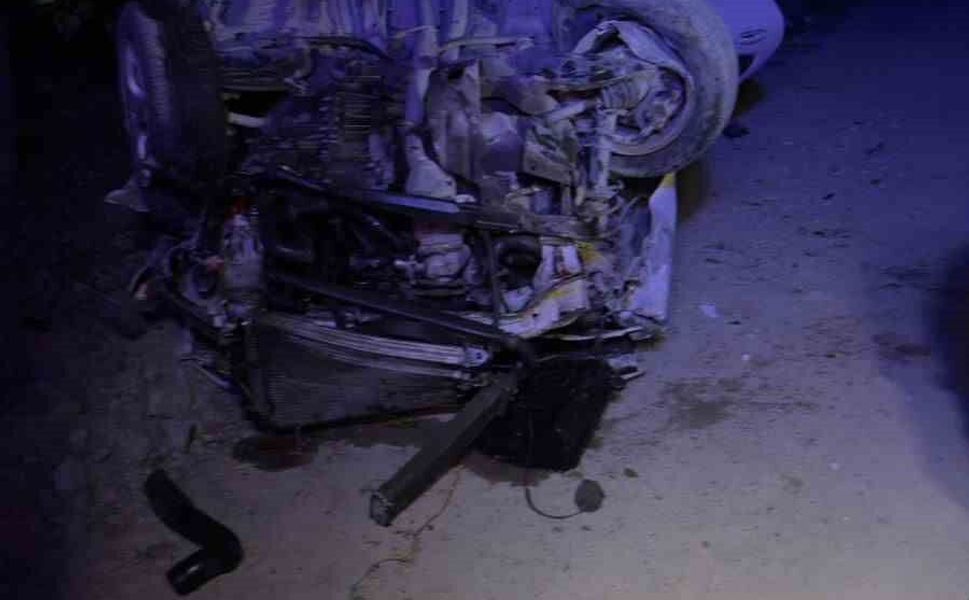 Alkollü sürücü otomobiliyle takla attı