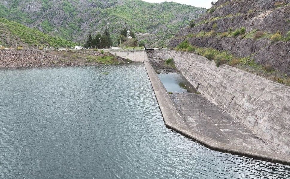 Almus Barajı'nda dolusavağa 50 santim kaldı