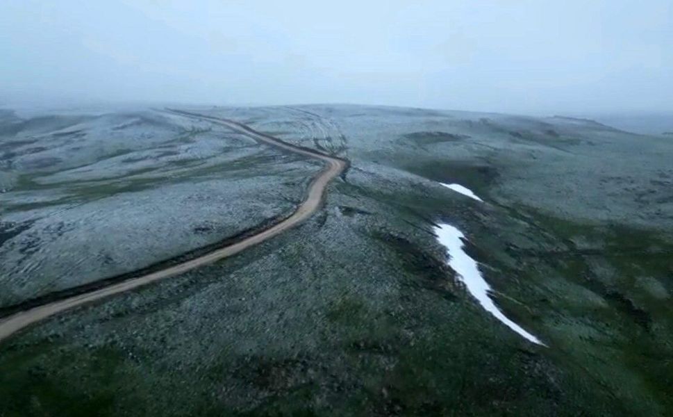 Başçiftlik'te mayıs sonunda kar sürprizi: Osmanlı Yaylası beyaza büründü