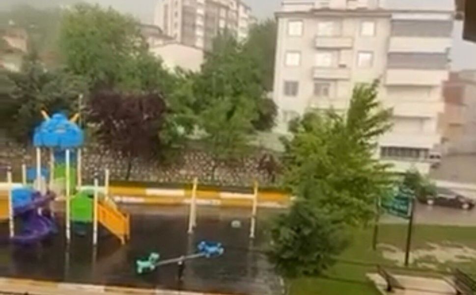 Taşkın uyarısı yapılan Tokat'ta yağmur etkili oldu