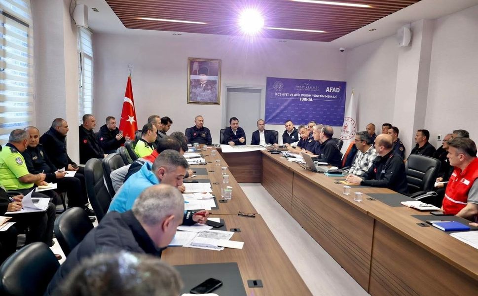Tokat'ta sel alarmı: Alınan tedbirler masaya yatırıldı