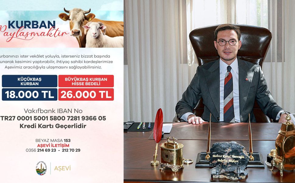 TOKAT BELEDİYESİ’NDEN KURBAN BAĞIŞI KAMPANYASI