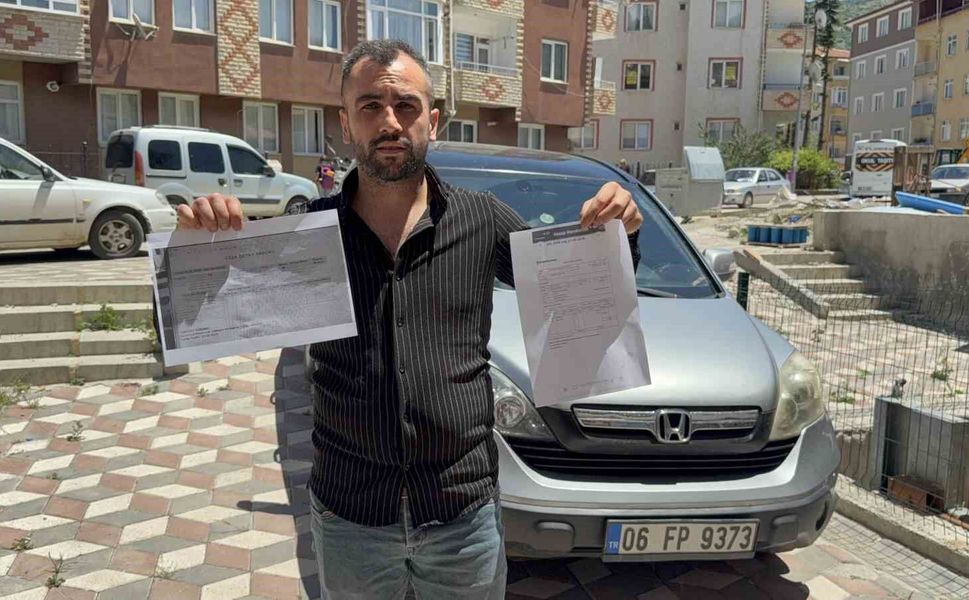 Otomobilin üç önceki sahibinin cezası yeni sahibinin başını ağrıttı