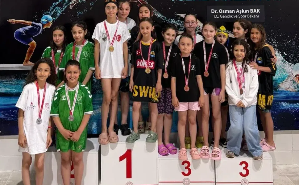 TOKAT BELEDİYE SPOR KULÜBÜ YÜZME TAKIMI’NDAN GURURLANDIRAN BAŞARI