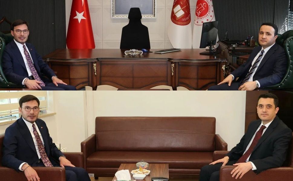BAŞKAN YAZICIOĞLU’NDAN YARGI TEŞKİLATINA HAYIRLI OLSUN ZİYARETİ