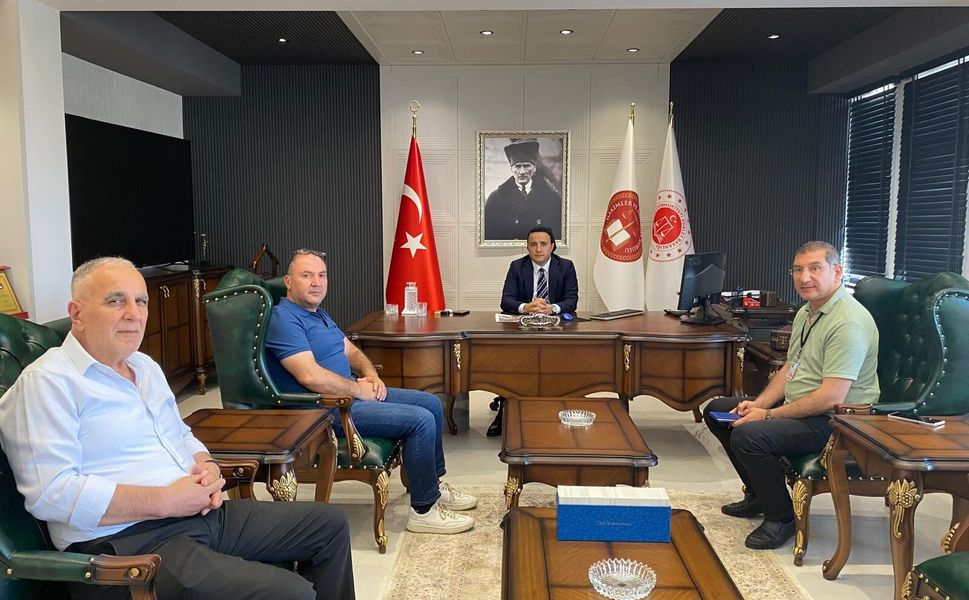 Tokat Cumhuriyet Başsavcısı Erhan Birol'a  hayırlı olsun ziyareti