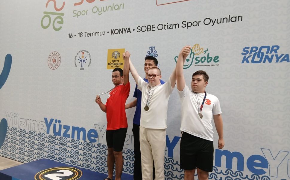 TOGÜ'lü Özel Sporcu Nurullah Sürem Altın Madalyayla Döndü