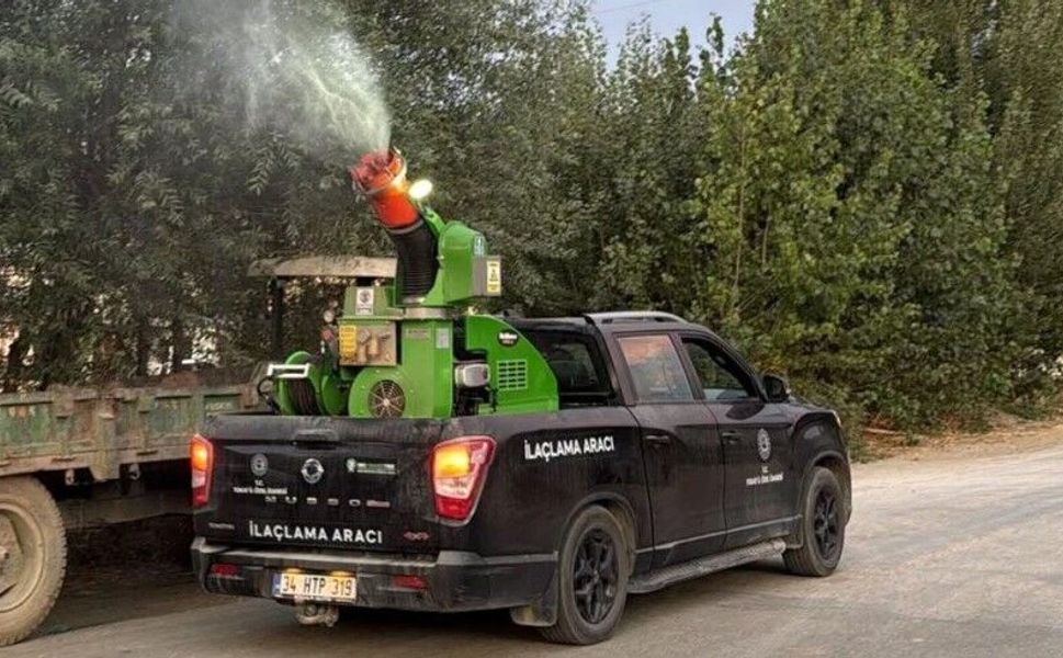 Tokat'ın Köylerinde Sivrisineğe Karşı İlaçlama Çalışmaları