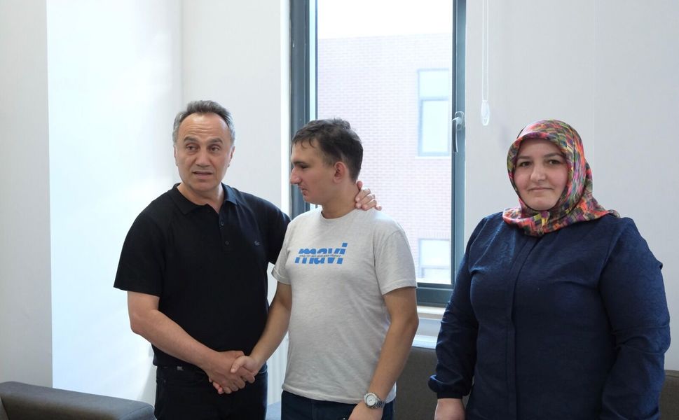 Rektör Yılmaz’dan TOGÜ’yü Kazanan Özel Gereksinimli Öğrenci Taha Gül’e Tebrik