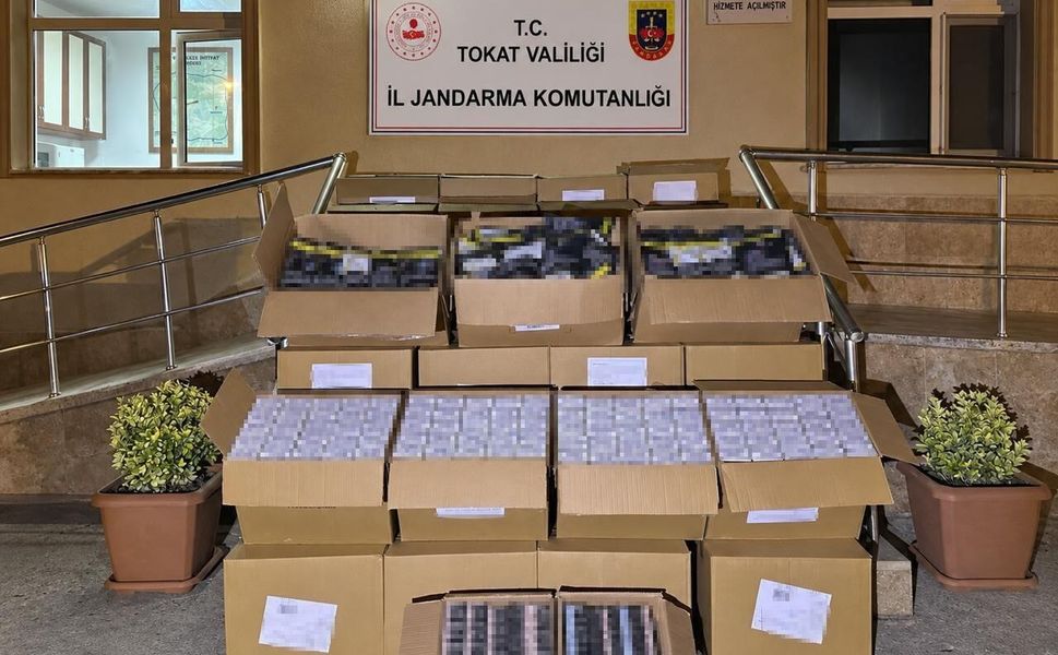 Kaçak tütün operasyonunda 600 bin makaron ele geçirildi