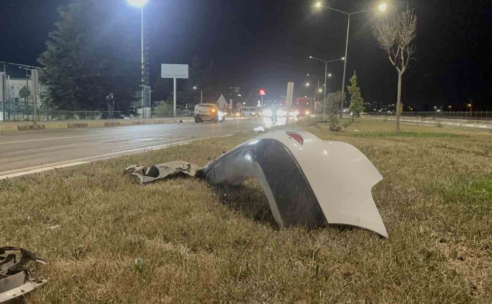 Tokat'ta trafik kazası: 3 yaralı