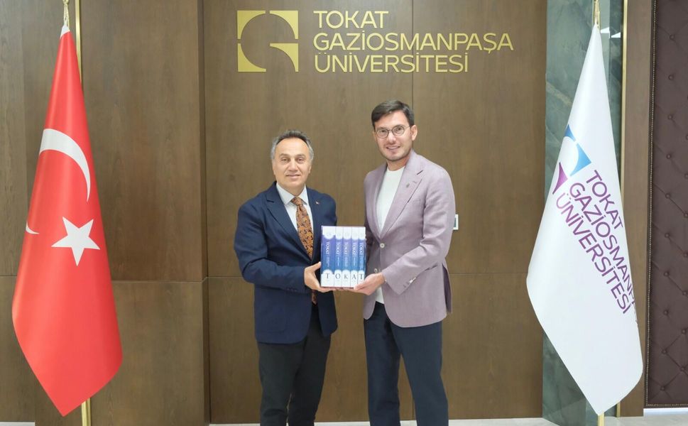 Tokat Belediye Başkanından TOGÜ Rektörü Prof. Dr. Fatih Yılmaz’a Ziyaret