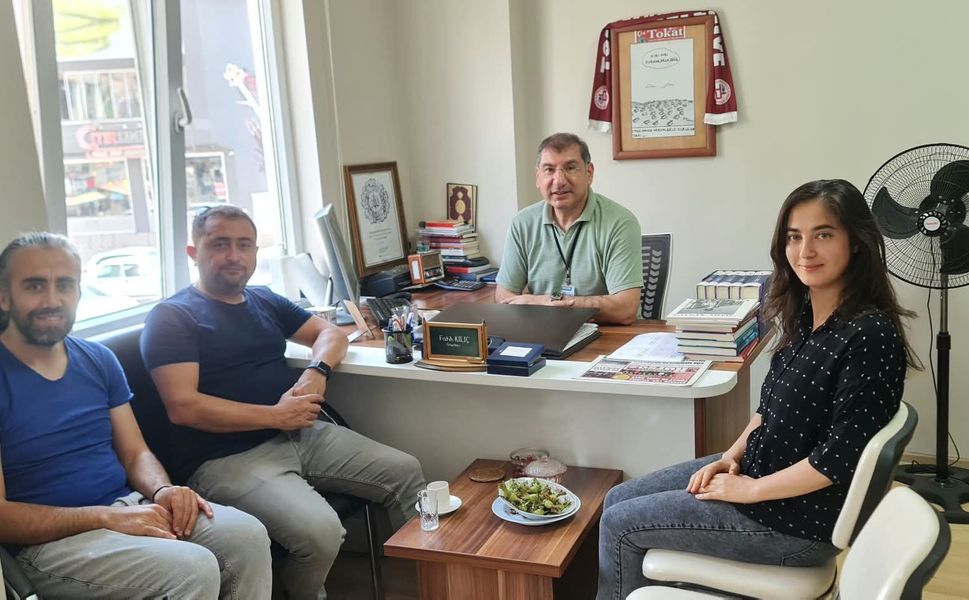 GAZETECİ DURSUN EKREM ER’DEN VEDA ZİYARETLERİ