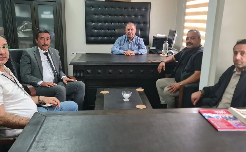 BAŞKAN ADAYI GÜNAYDIN ALTUNTAŞ’TAN TOKAT HÜRSÖZ’E NEZAKET ZİYARETİ