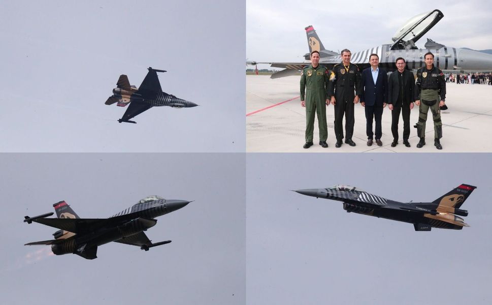Tokat Semalarında SOLOTÜRK'ten F-16 Şovu!