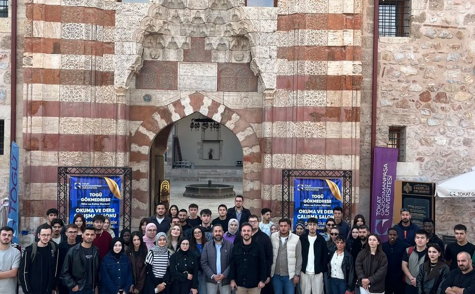 TOGÜ Şehir ve Kültür Dersine Devam Ediyor: Bu Haftaki Dersin Adresi Gazi Osman Paşa Müze Evi ve Gökmedrese