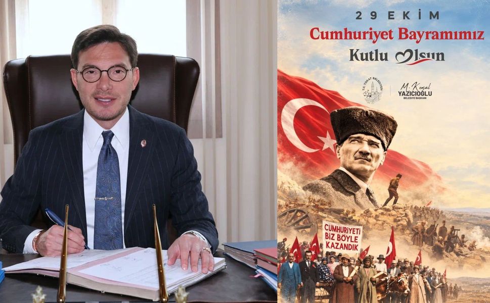 Tokat Belediye Başkanı Yazıcıoğlu’ndan 29 Ekim Mesajı