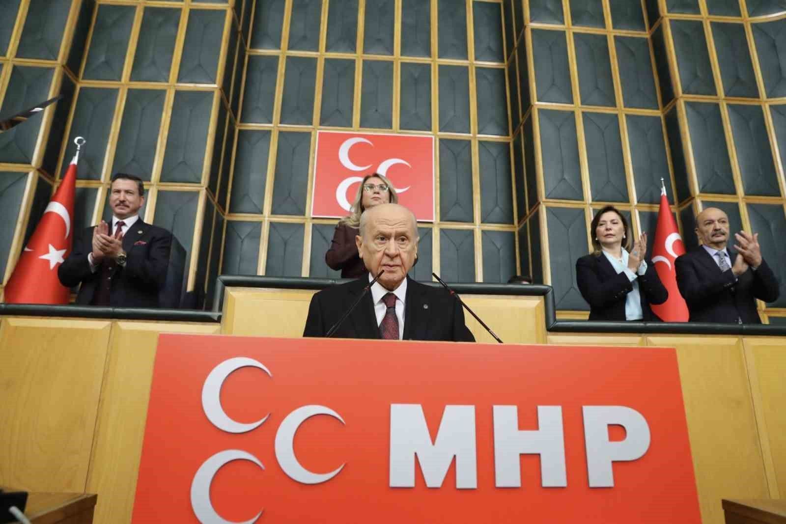 MHP Genel Başkanı Bahçeli: 'ABD'nin olağanüstü askeri yığınağı tehlikenin cesameti hakkında az çok fikir vermektedir'