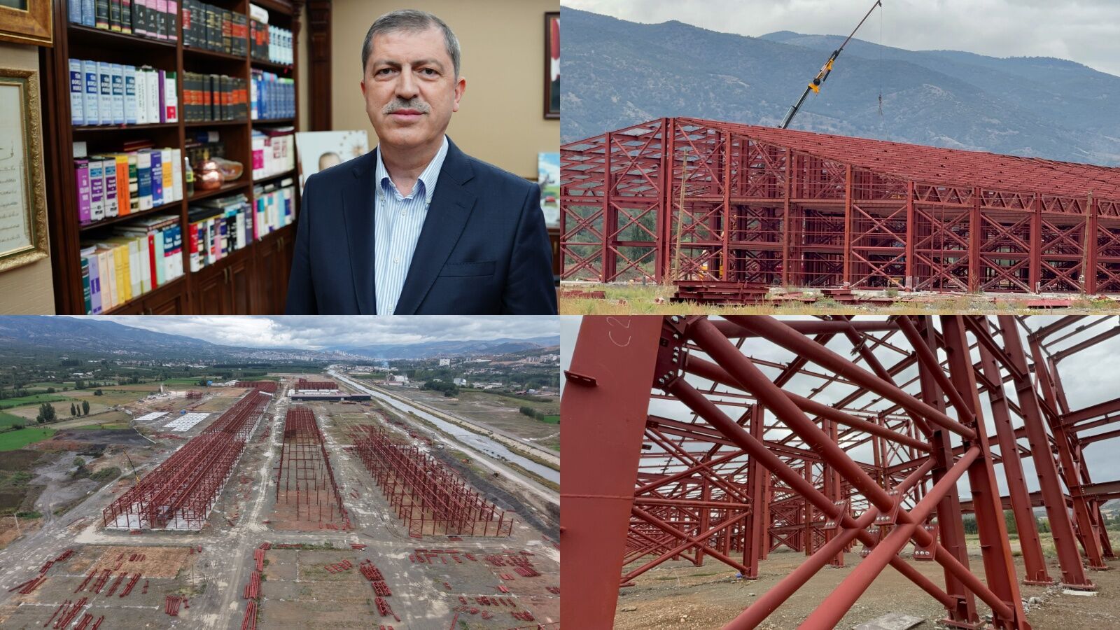 Tokat'ın yeni sanayi sitesi afetlerde sığınma alanı da olacak